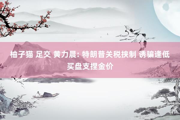 柚子猫 足交 黄力晨: 特朗普关税挟制 诱骗逢低买盘支捏金价